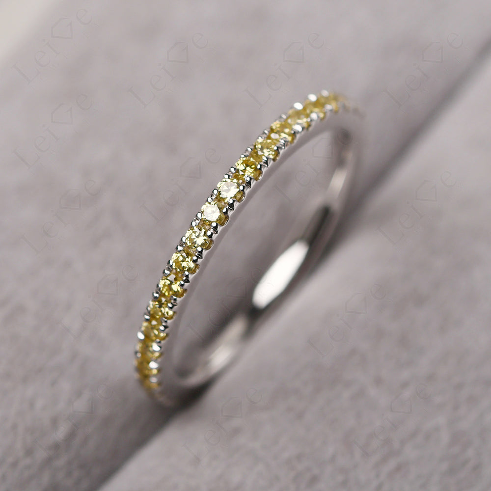 Cubic Zirconia And Namexx Eternity Ring Silver