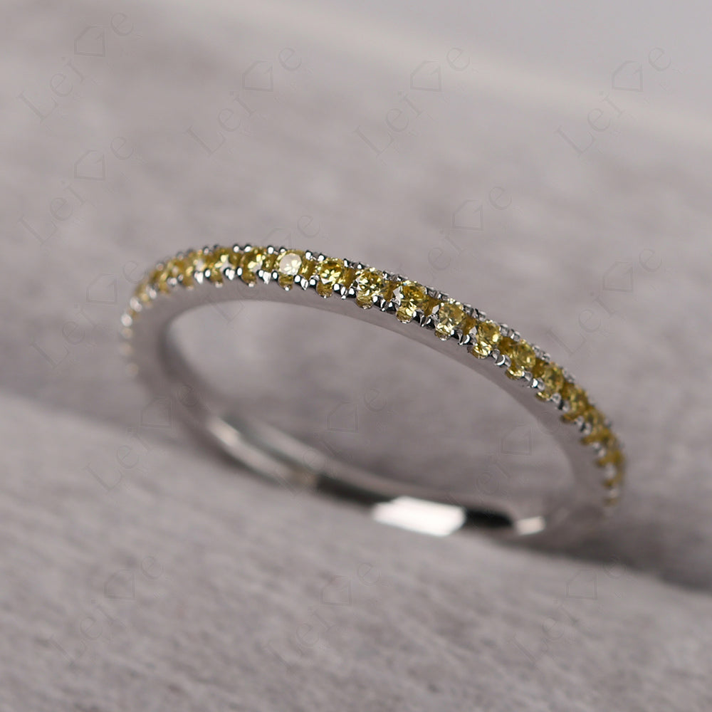 Cubic Zirconia And Namexx Eternity Ring Silver